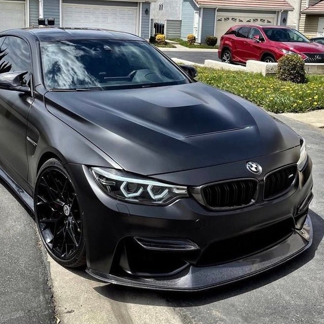 BMW M3 M4 F80/F82/F83 CARBON FIBER FRONT SPLITTER (2014 - 2020) - AutoTailor