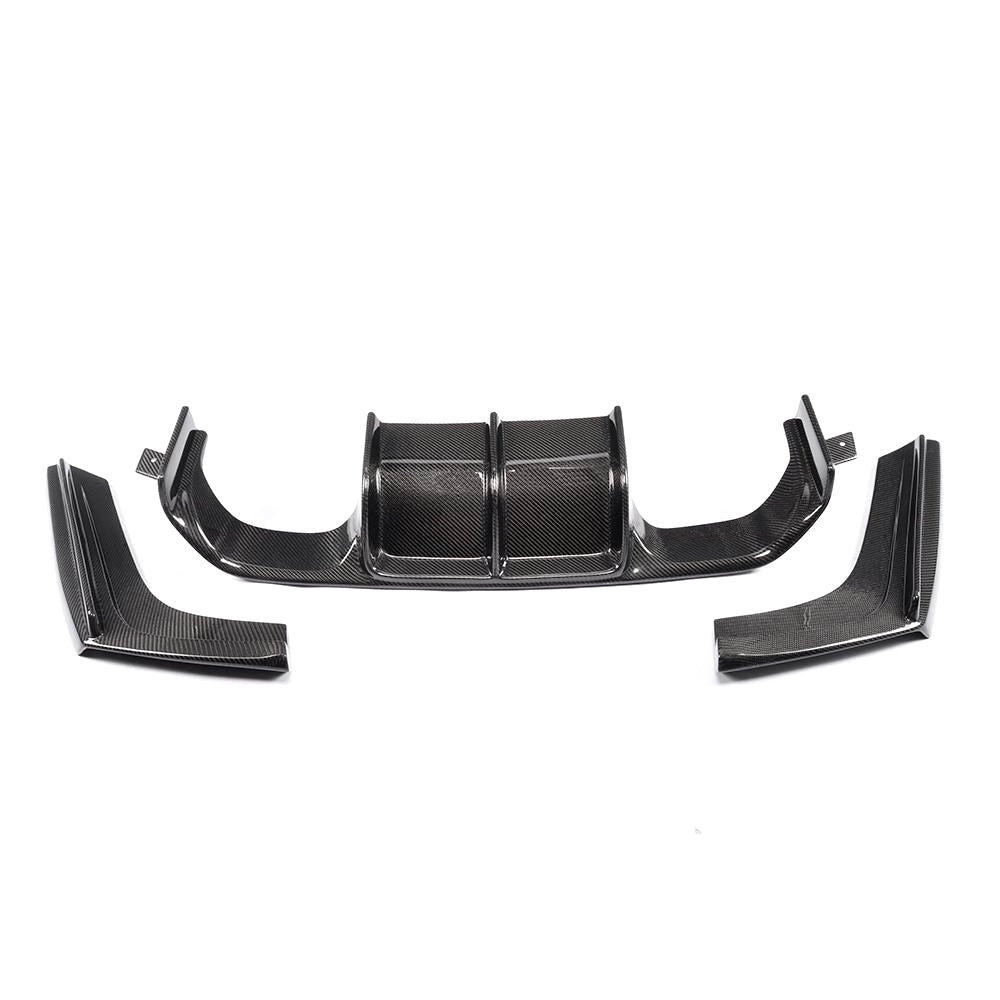 BMW M3 M4 F80/F82/F83 PRE-PREG CARBON FIBER REAR DIFFUSER (2014-2020 ...