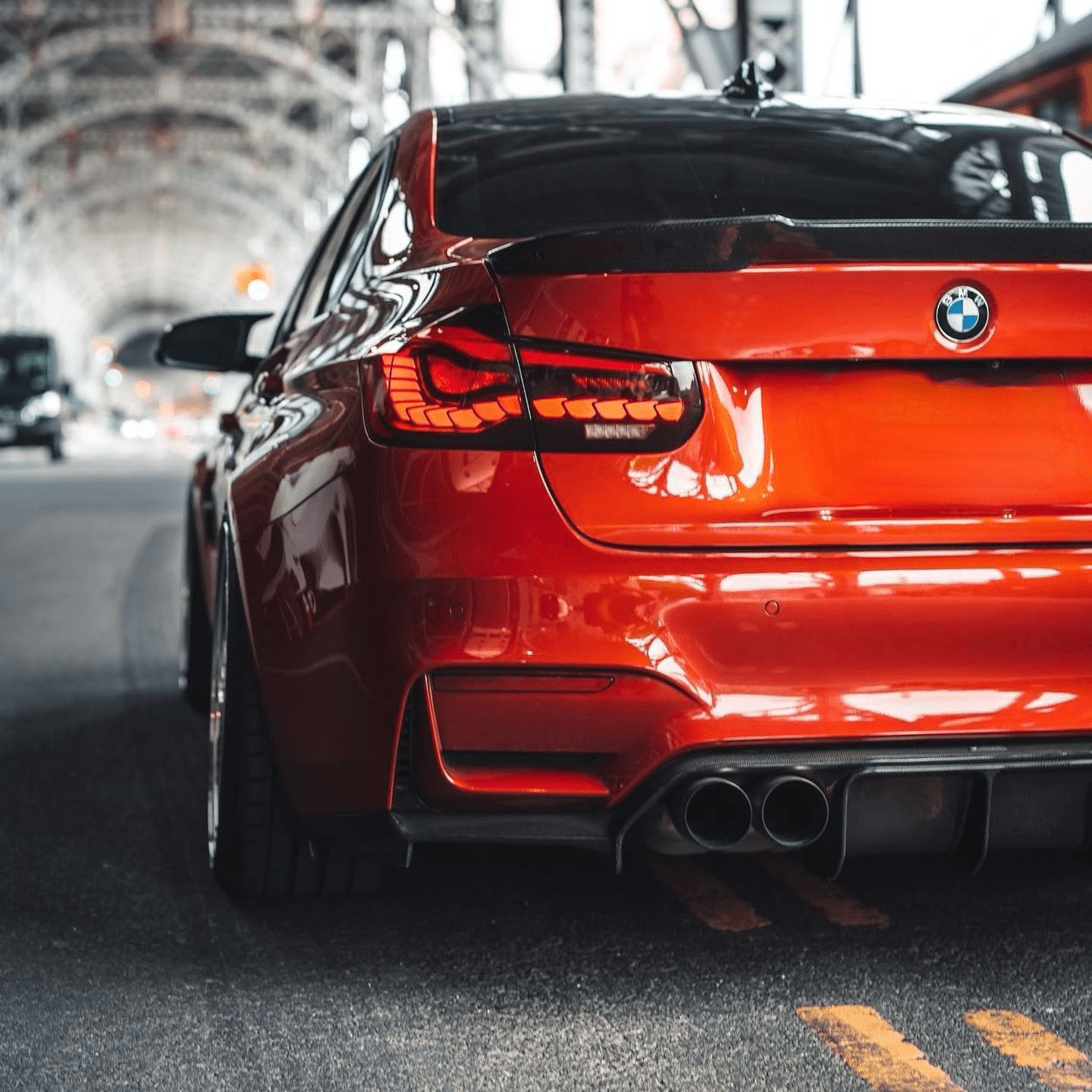 BMW M3 M4 F80/F82/F83 CARBON FIBER REAR DIFFUSER (2014 - 2020) - AutoTailor