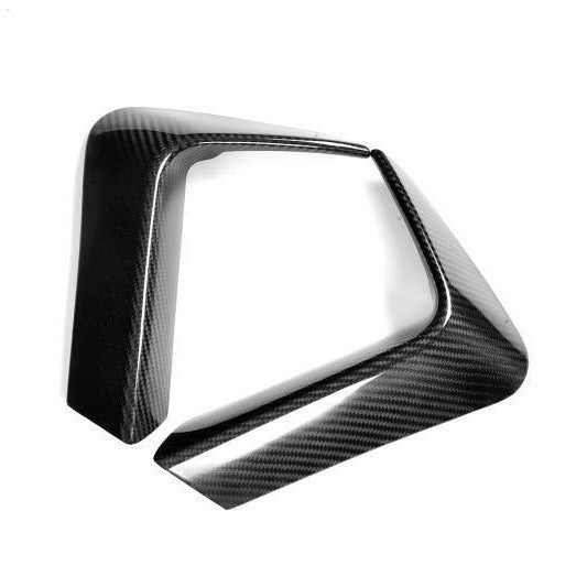 BMW M3 M4 F80/F82/F83 PRE - PREG CARBON FIBER REAR BUMPER TRIM COVERS (2014 - 2020) - AutoTailor