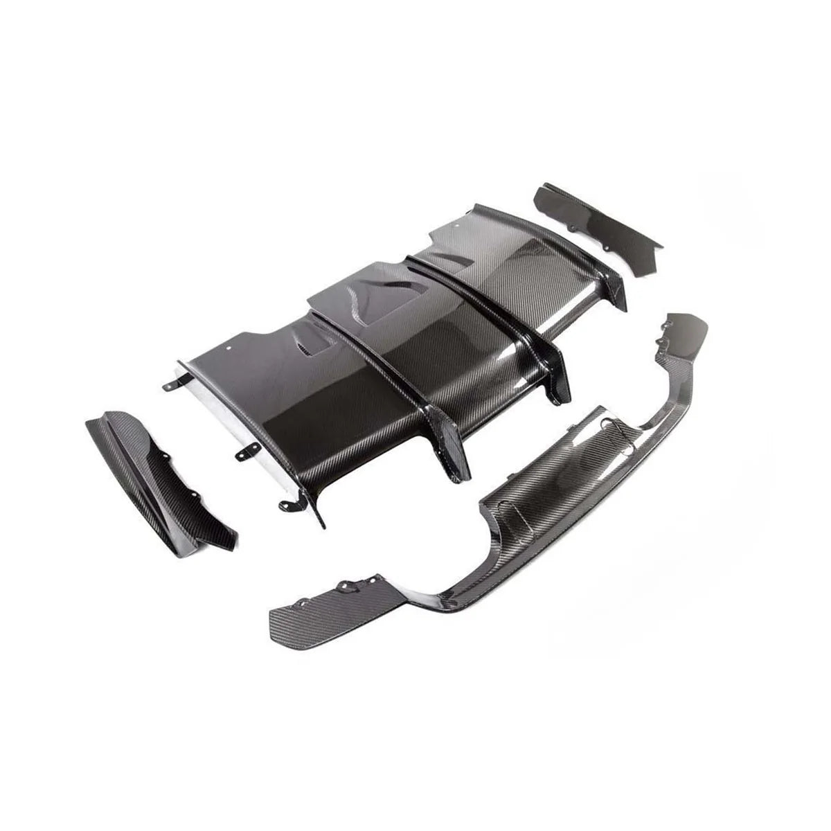BMW M3 M4 F80/F82/F83 PRE - PREG CARBON FIBER REAR DIFFUSER (2014 - 2020) - AutoTailor