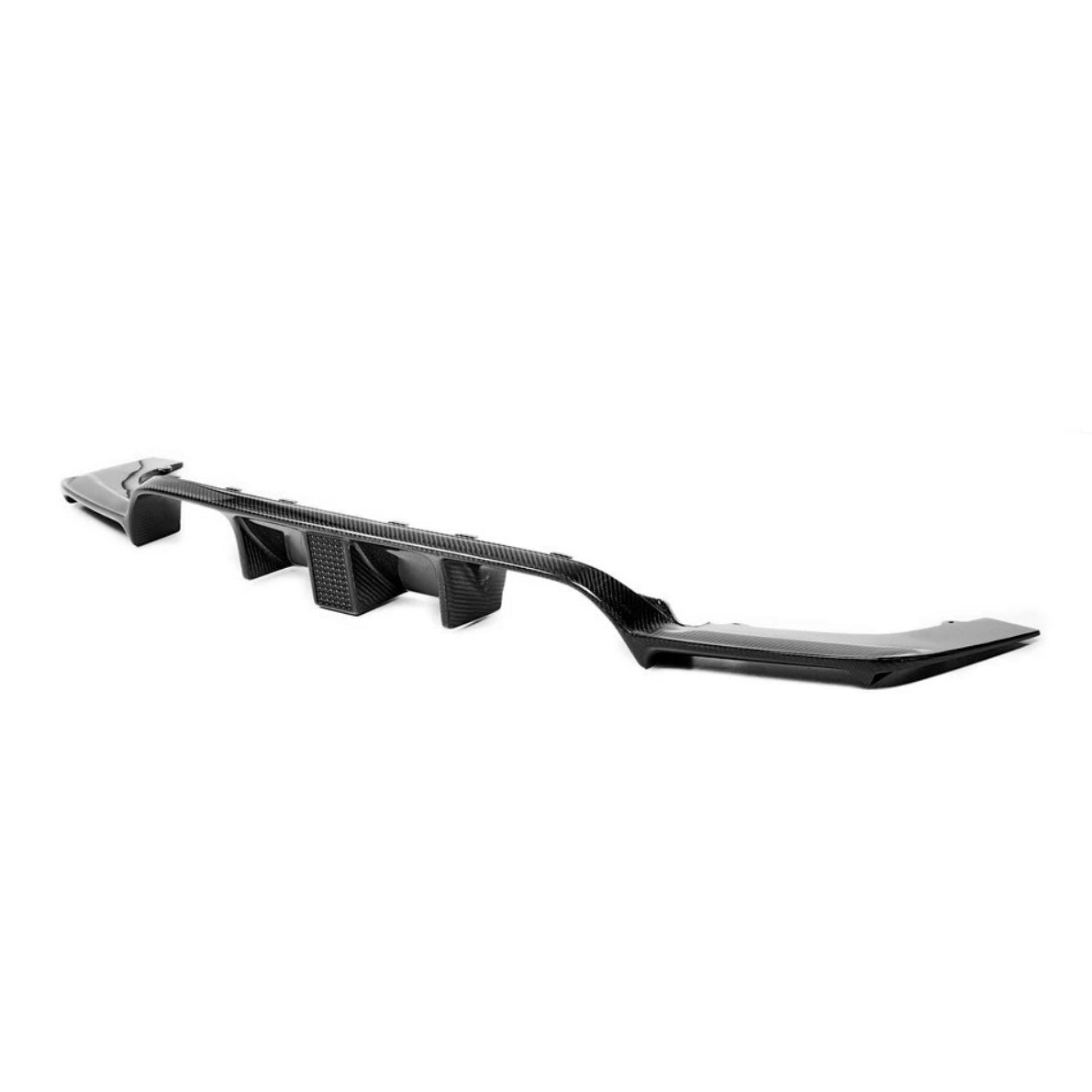 BMW M3 M4 F80/F82/F83 PRE - PREG CARBON FIBER REAR DIFFUSER WITH RAIN LIGHT (2014 - 2020) - AutoTailor