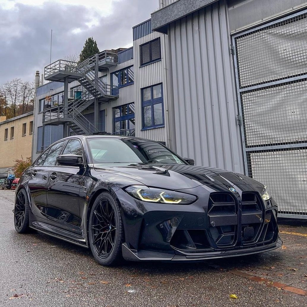 BMW M3 M4 G80/G81/G82/G83 PRE - PREG CARBON FIBER CSL FRONT GRILLE (2021+) - AutoTailor