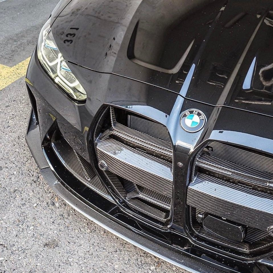 BMW M3 M4 G80/G81/G82/G83 PRE - PREG CARBON FIBER CSL FRONT GRILLE (2021+) - AutoTailor