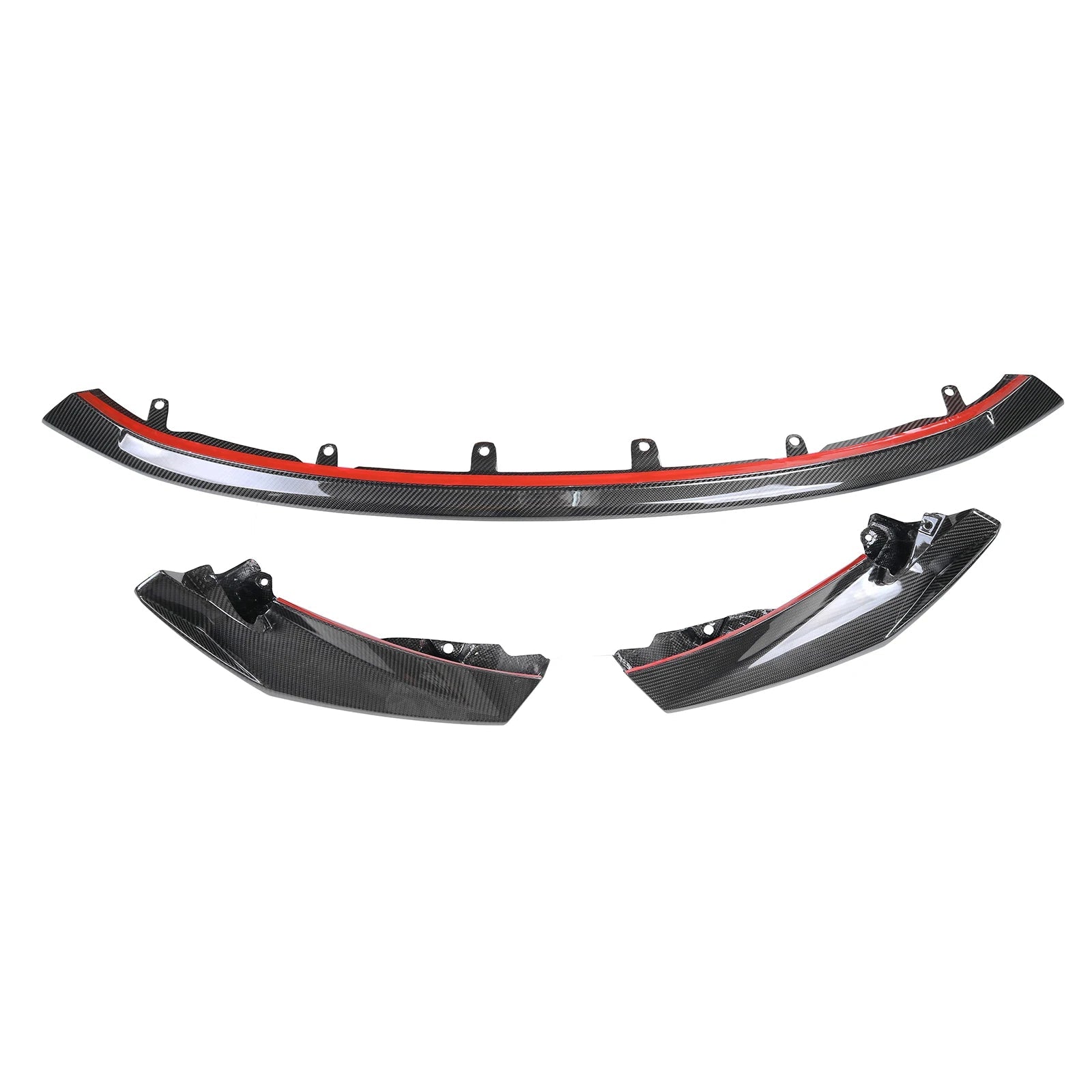 BMW M3 M4 G80/G81/G82/G83 PRE - PREG CARBON FIBER CSL FRONT SPLITTER (2021+) - AutoTailor