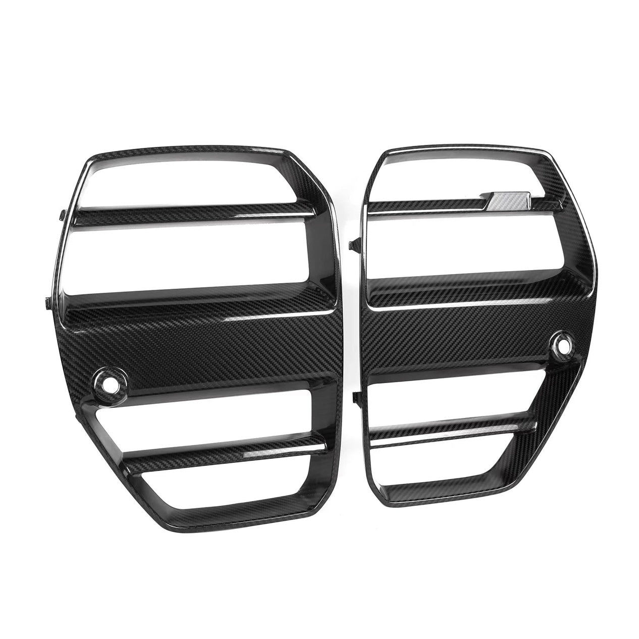 BMW M3 M4 G80/G81/G82/G83 PRE - PREG CARBON FIBER GT FRONT GRILLES (2021+) - AutoTailor