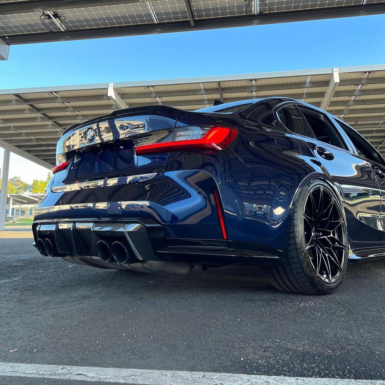 BMW M3 M4 G80/G81/G82/G83 PRE-PREG CARBON FIBER MP REAR DIFFUSER (2021 ...