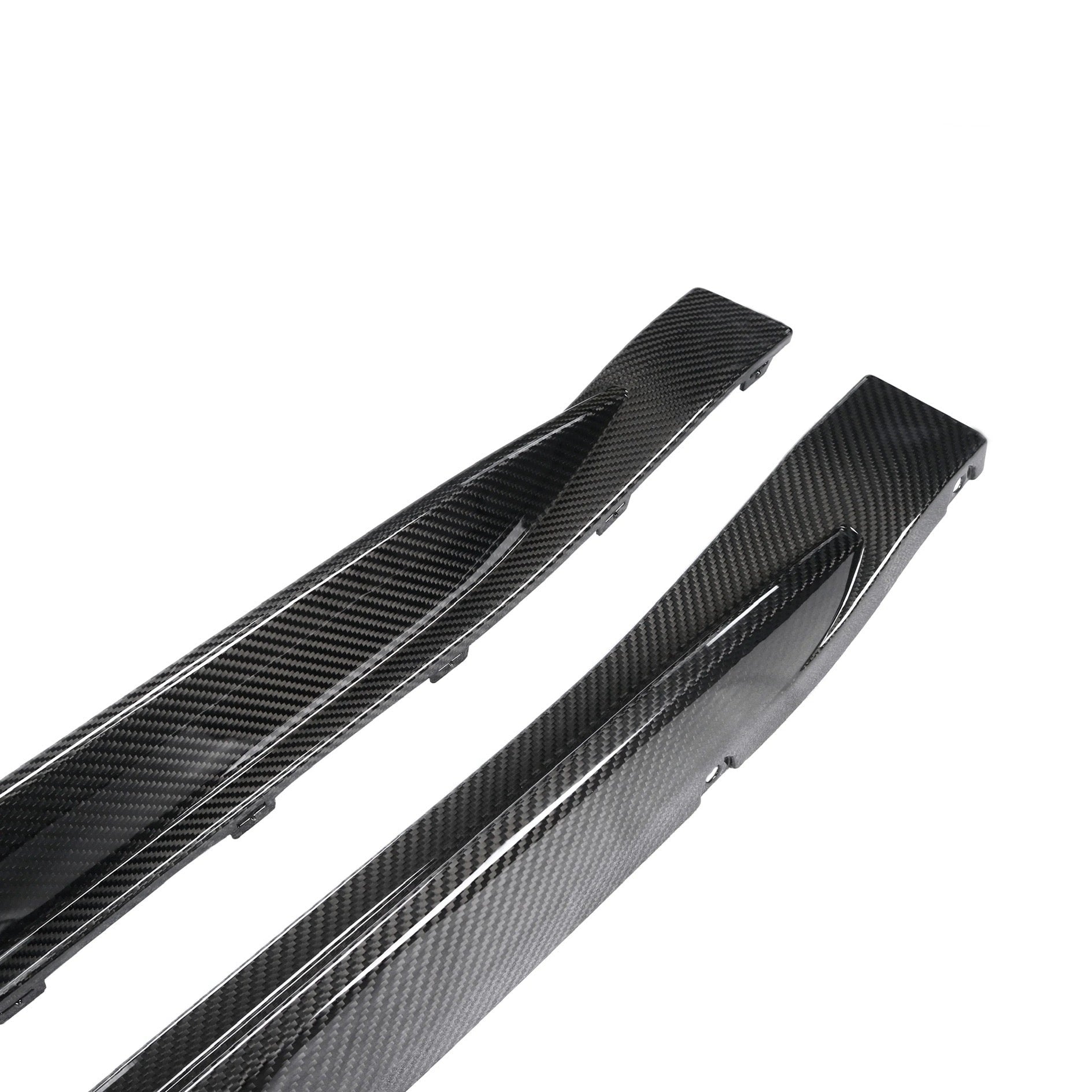 BMW M3 M4 G80/G82/G83 PRE - PREG CARBON FIBER OEM SIDE SKIRTS (2021+) - AutoTailor