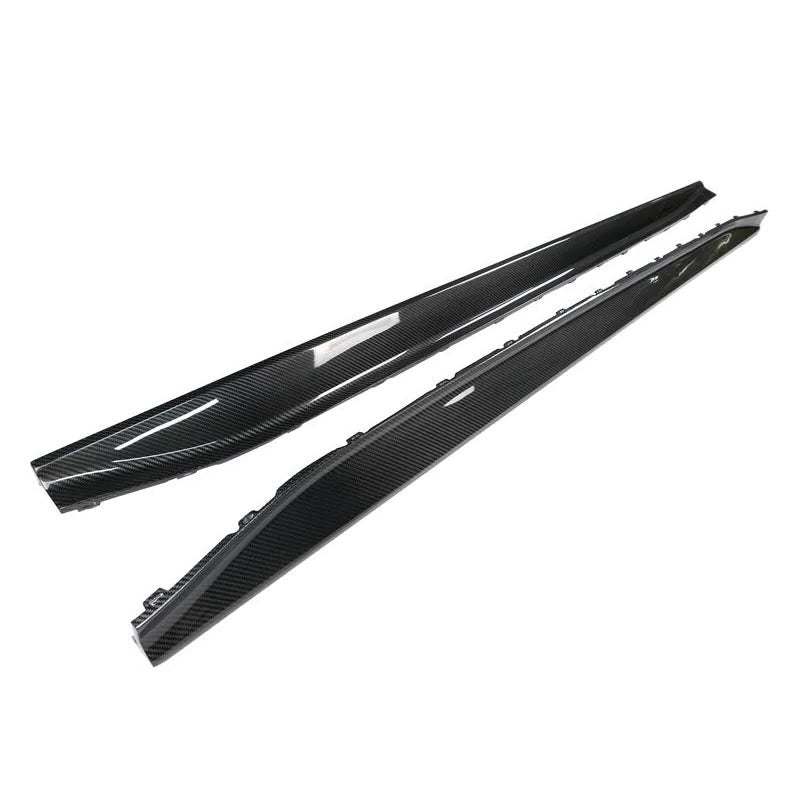 BMW M3 M4 G80/G82/G83 PRE - PREG CARBON FIBER SIDE SKIRTS (2021+) - AutoTailor