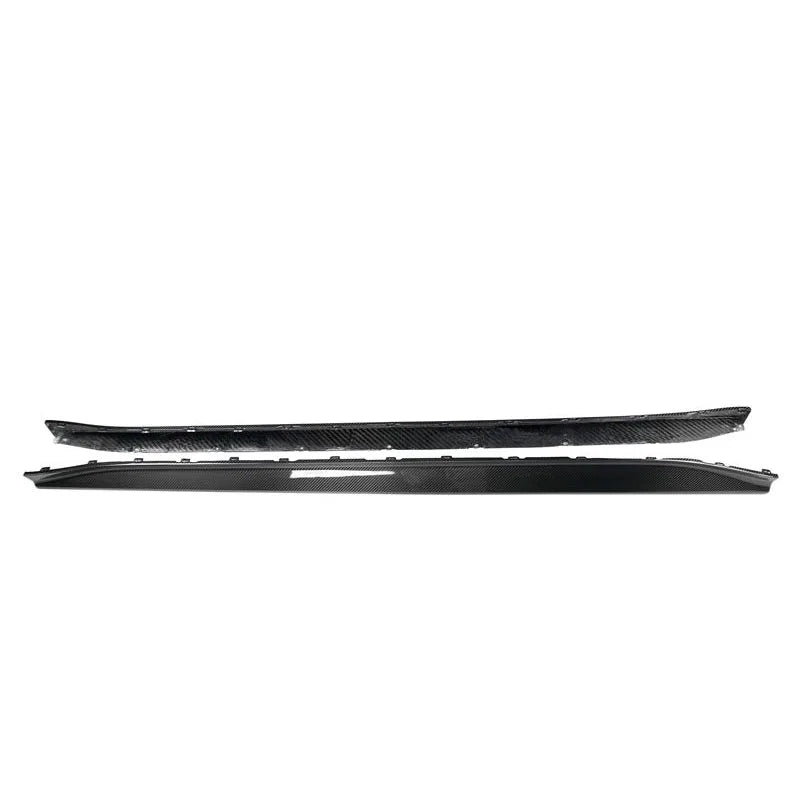 BMW M3 M4 G80/G82/G83 PRE - PREG CARBON FIBER SIDE SKIRTS (2021+) - AutoTailor