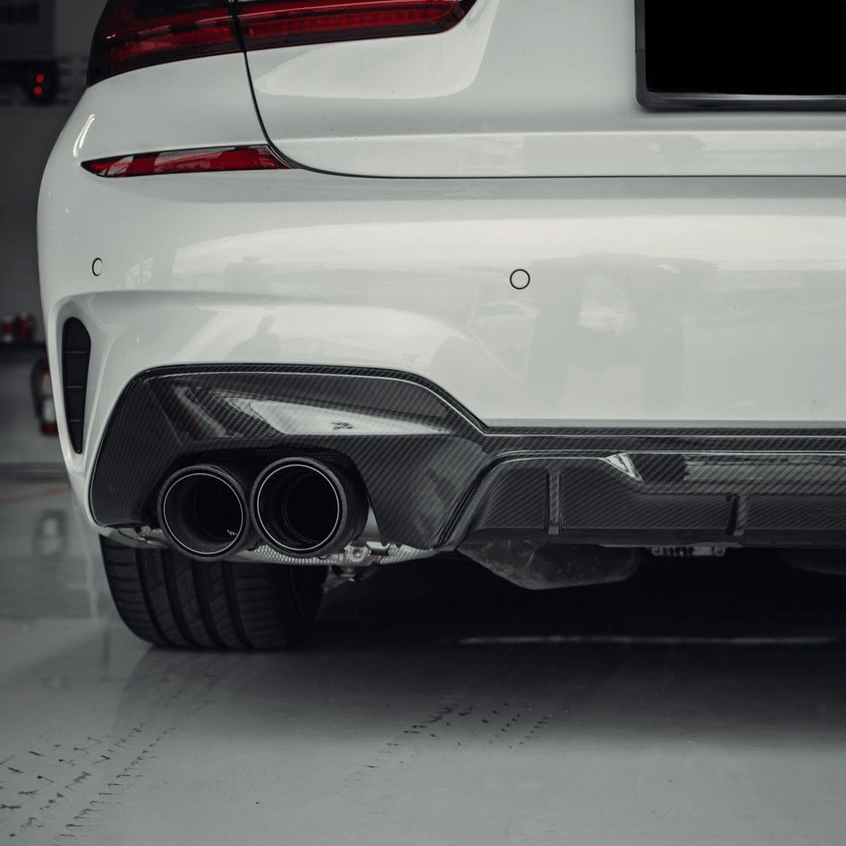 BMW M340I G20 CARBON FIBER REAR DIFFUSER (2019 - 2022) - AutoTailor