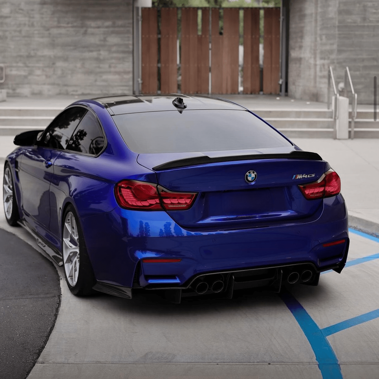 BMW M4 F82 PRE - PREG CARBON FIBER CS SPOILER LIP (2014 - 2020) - AutoTailor
