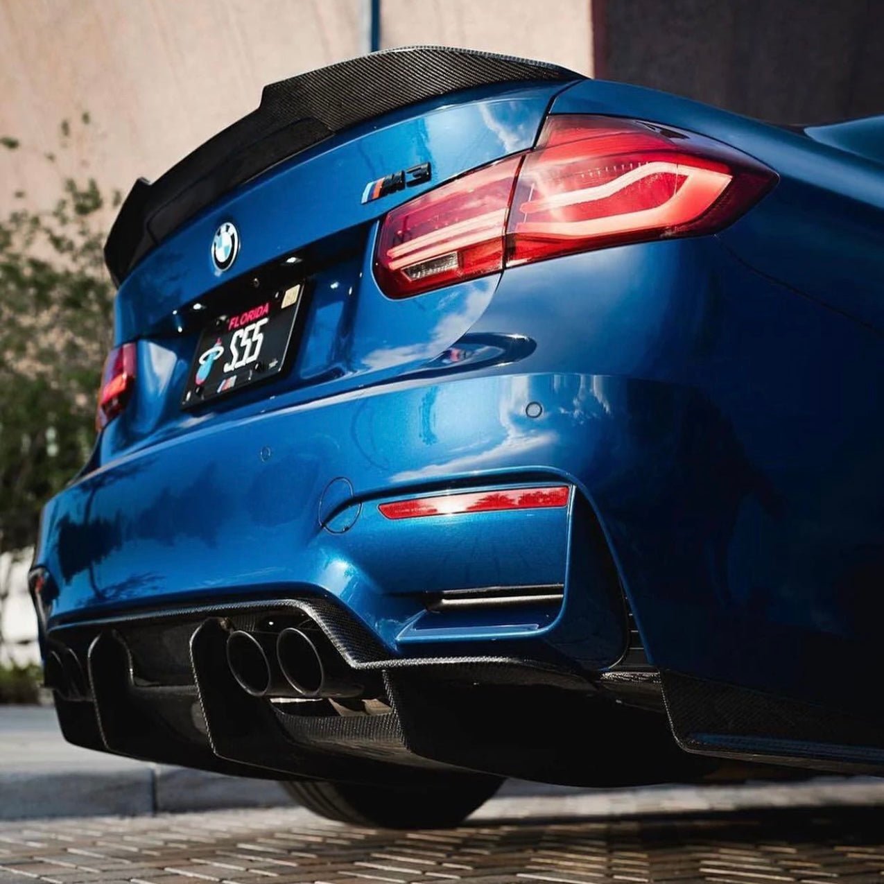 BMW M4 F82 PRE - PREG CARBON FIBER SPOILER LIP (2014 - 2020) - AutoTailor