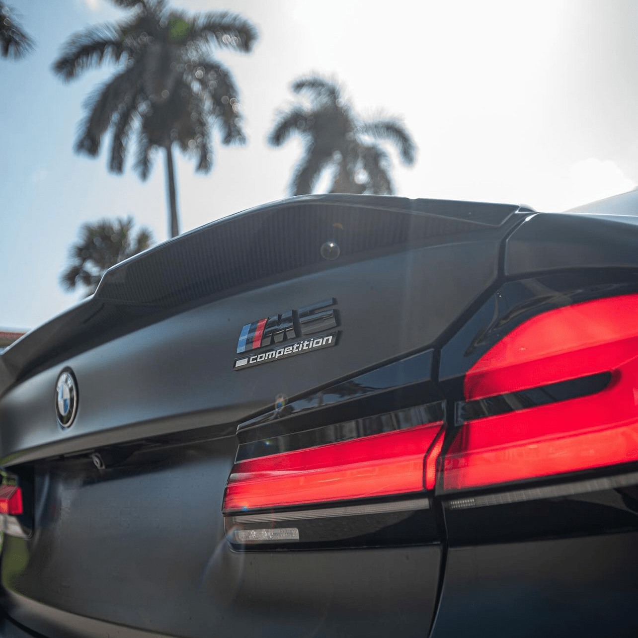 BMW M5 5 SERIES F90/G30 PRE - PREG CARBON FIBER SPOILER LIP (2017 - 2023) - AutoTailor