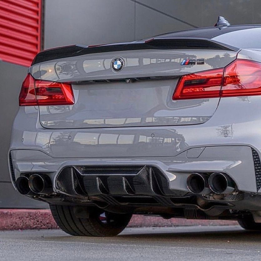 BMW M5 F90 CARBON FIBER REAR DIFFUSER (2017 - 2020) - AutoTailor