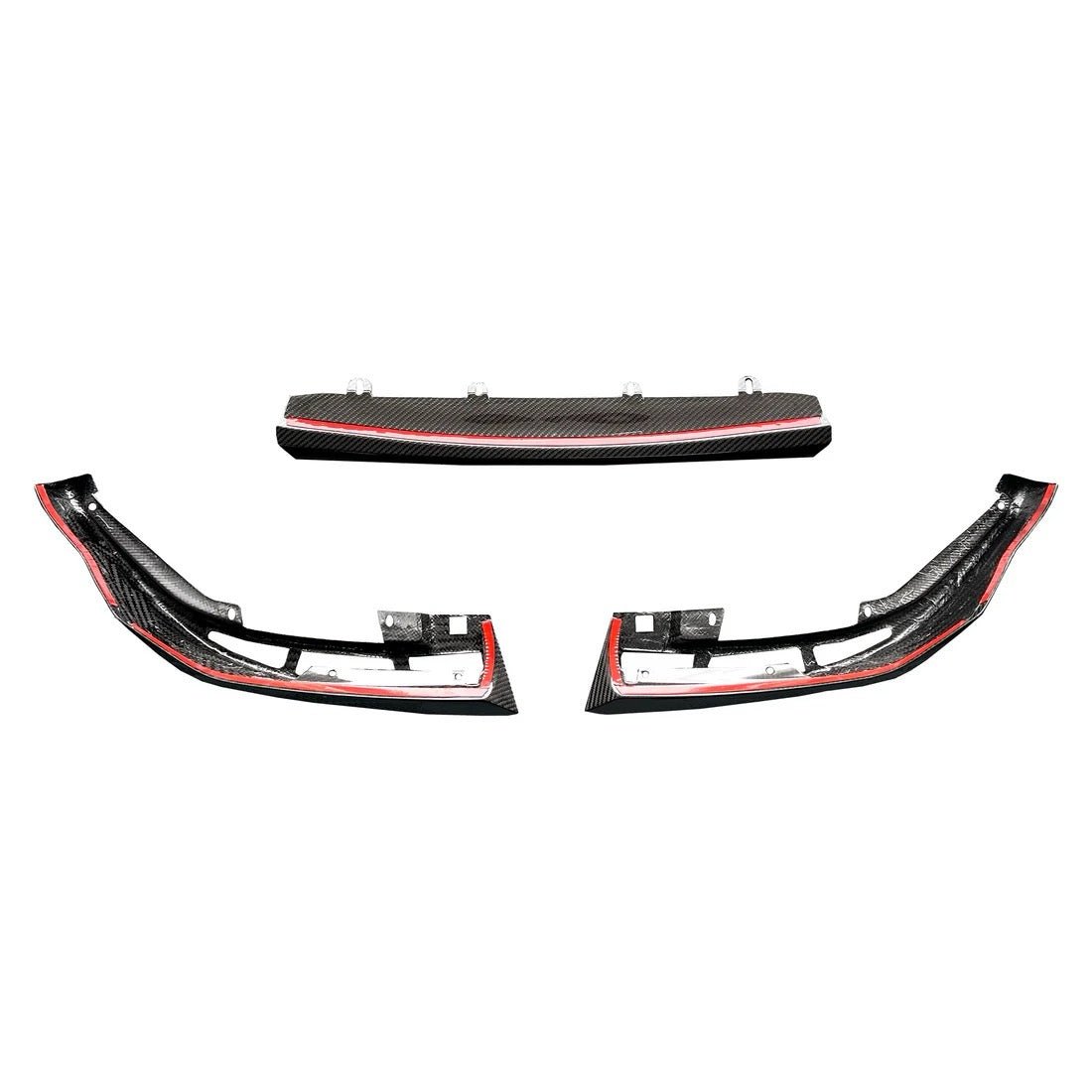 BMW M5 F90 LCI PRE - PREG CARBON FIBER MP FRONT SPLITTER (2020 - 2023) - AutoTailor
