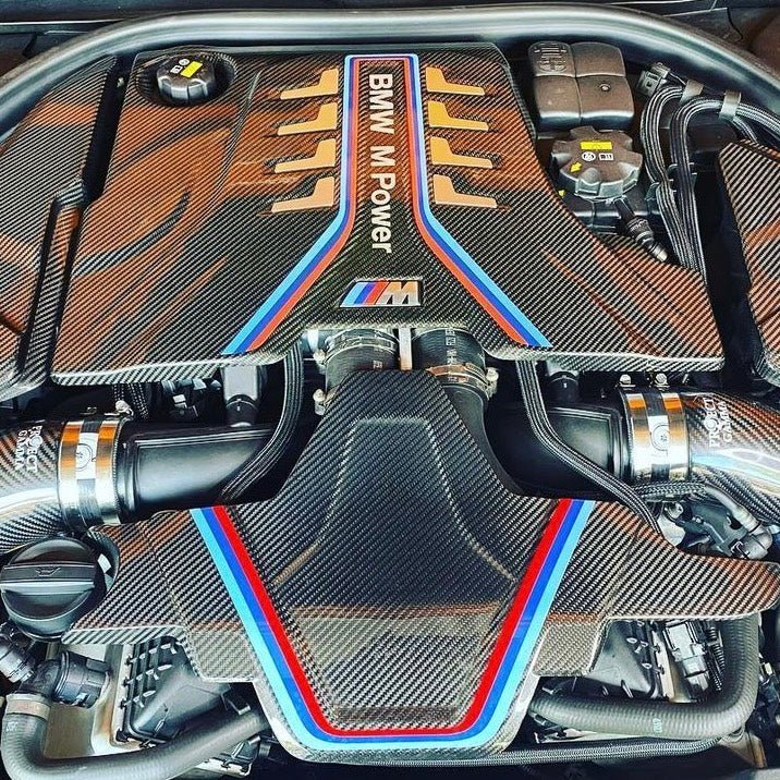 BMW M5 F90 PRE - PREG CARBON FIBER ENGINE COVER (2017 - 2023) - AutoTailor