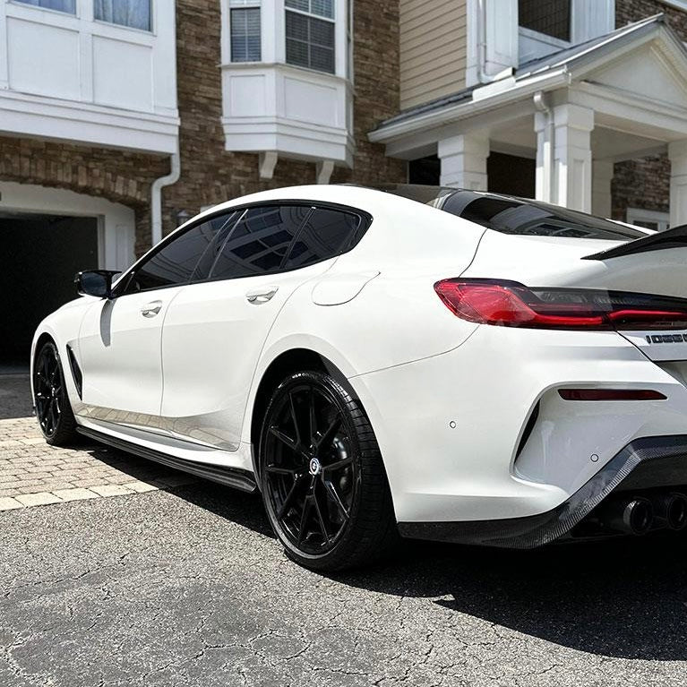BMW M8 8 SERIES F93/G16 PRE - PREG CARBON FIBER SIDE SKIRTS (2018+) - AutoTailor