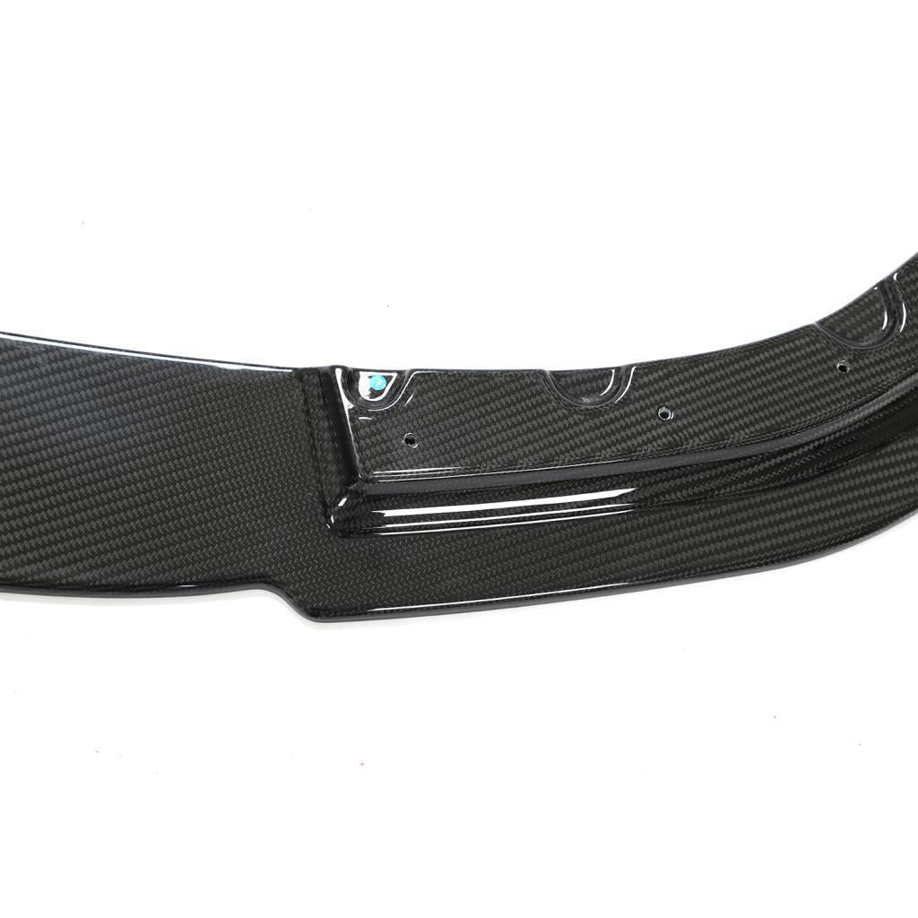 BMW M8 F91/F92/F93 PRE - PREG CARBON FIBER FRONT SPLITTER (2018+) - AutoTailor