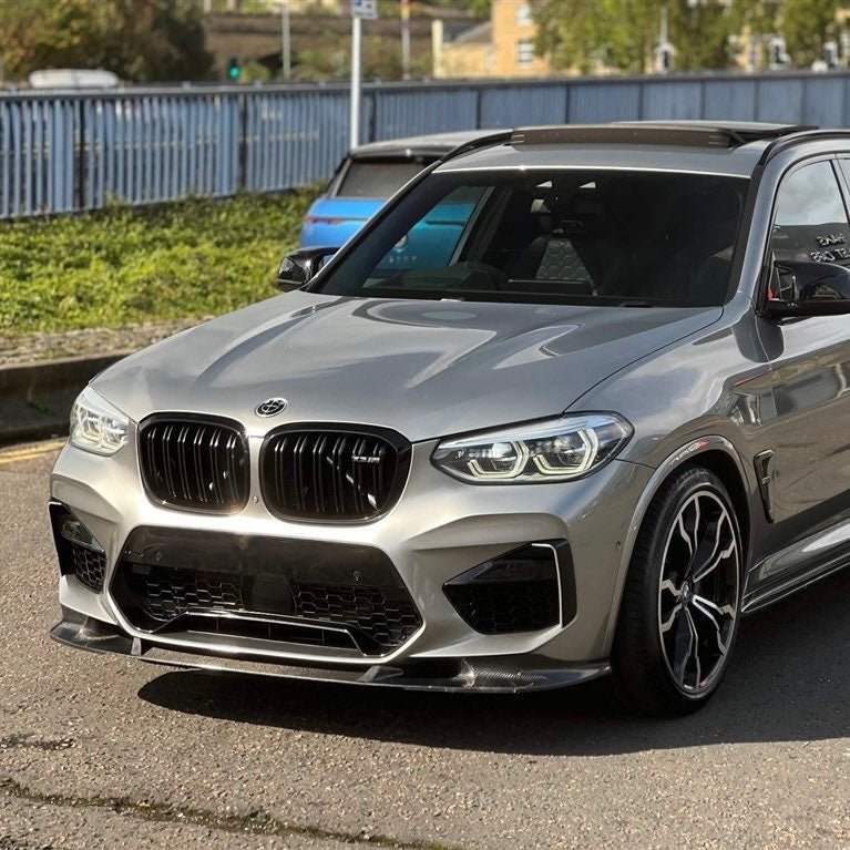 BMW X3M X4M F97/F98 CARBON FIBER FRONT SPLITTER (2018 - 2021) - AutoTailor