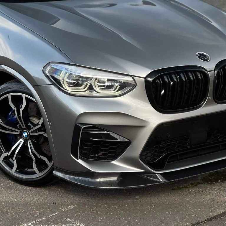BMW X3M X4M F97/F98 CARBON FIBER FRONT SPLITTER (2018 - 2021) - AutoTailor