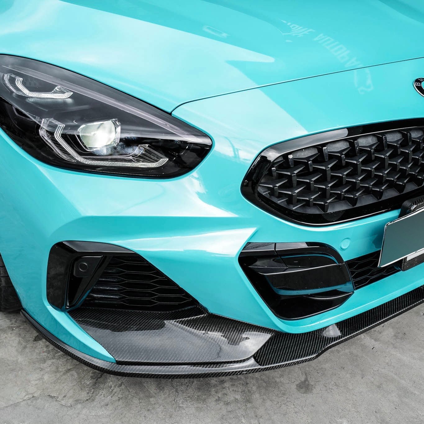 BMW Z4 G29 CARBON FIBER FRONT SPLITTER (2019+) - AutoTailor