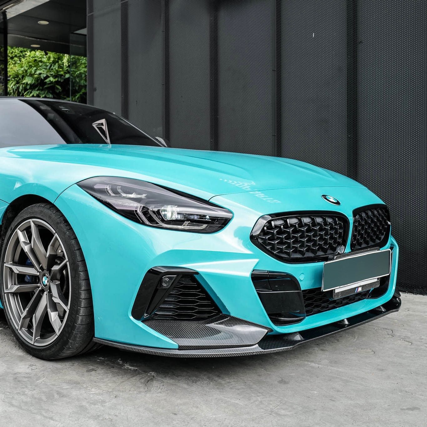BMW Z4 G29 CARBON FIBER FRONT SPLITTER (2019+) - AutoTailor