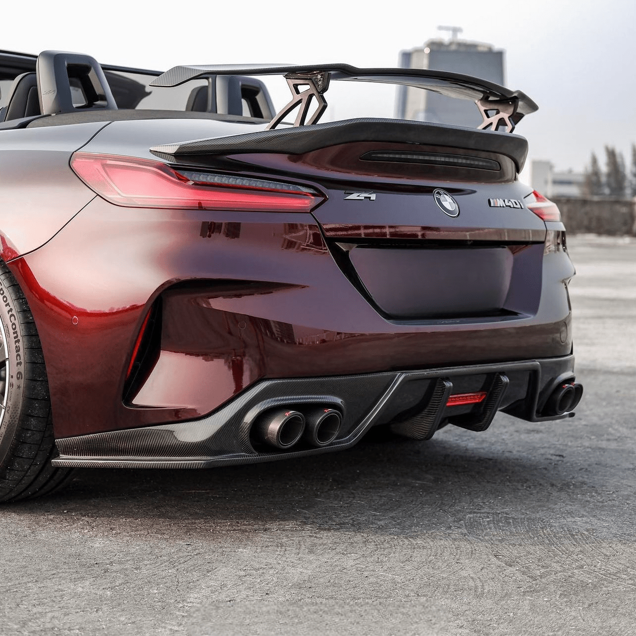 BMW Z4 G29 CARBON FIBER REAR DIFFUSER (2019+) - AutoTailor