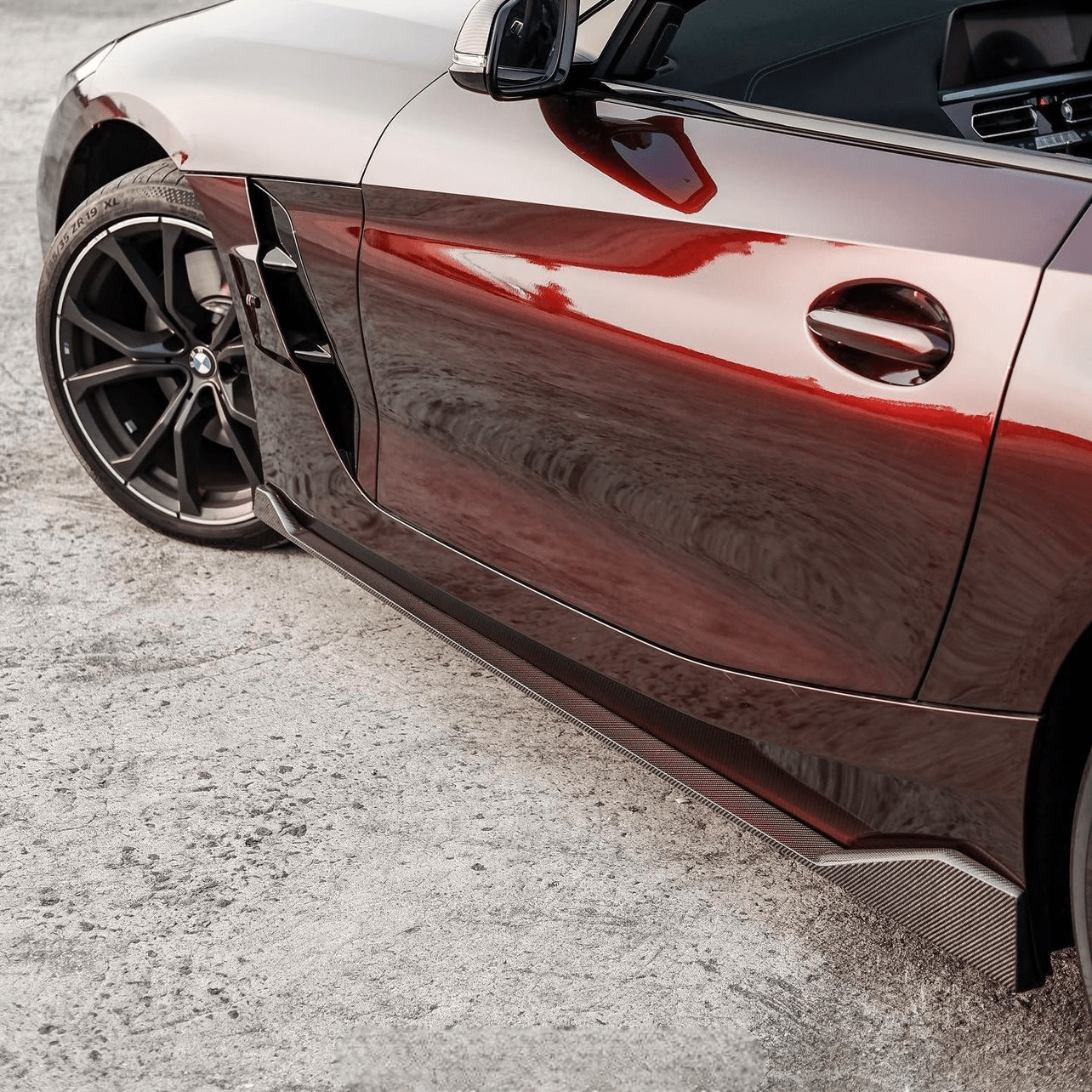 BMW Z4 G29 CARBON FIBER SIDE SKIRTS (2019+) - AutoTailor