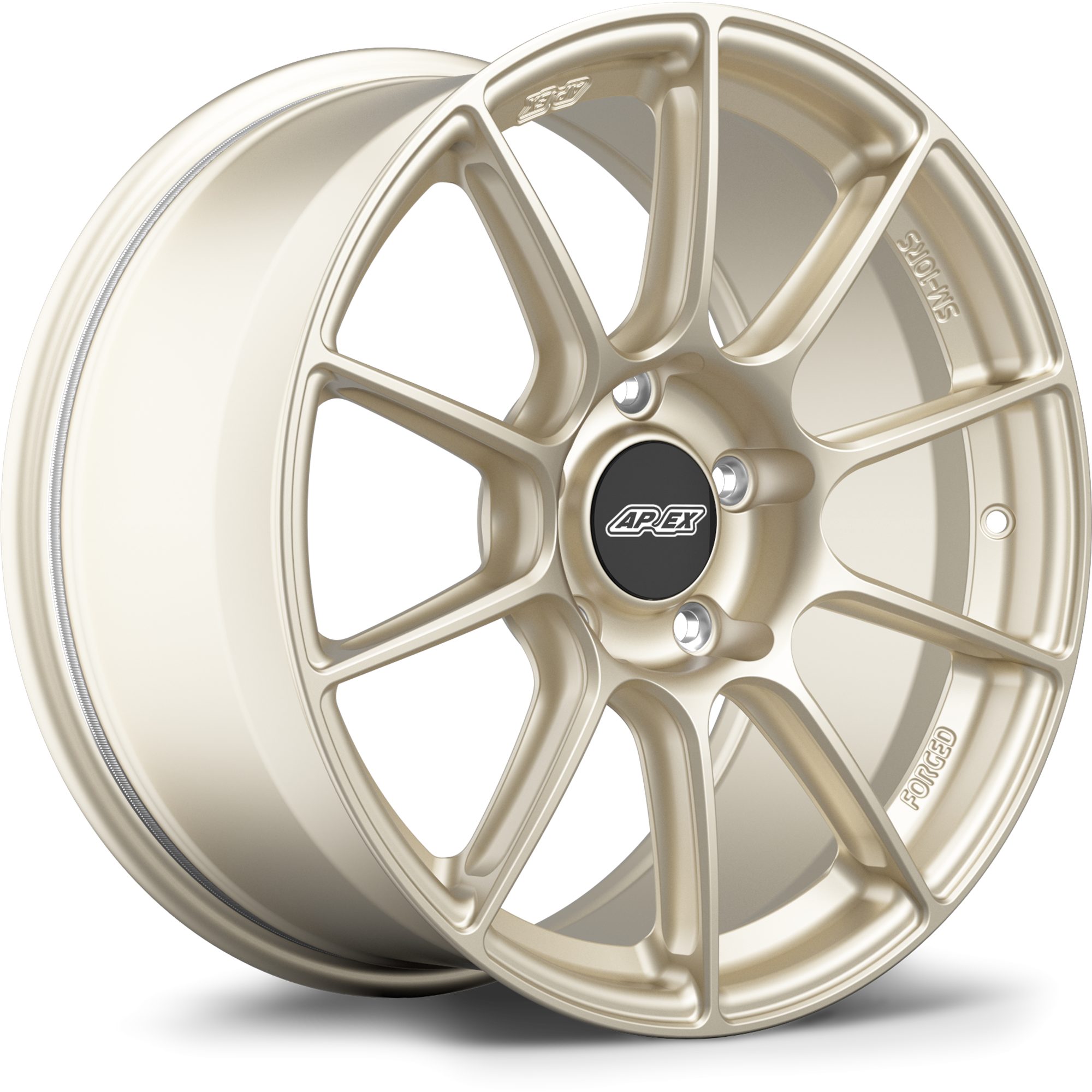 Apex SM-10RS Forged Alloy Wheel 18x11 ET57 5x120.65 Motorsport Gold 70.3mm CB
