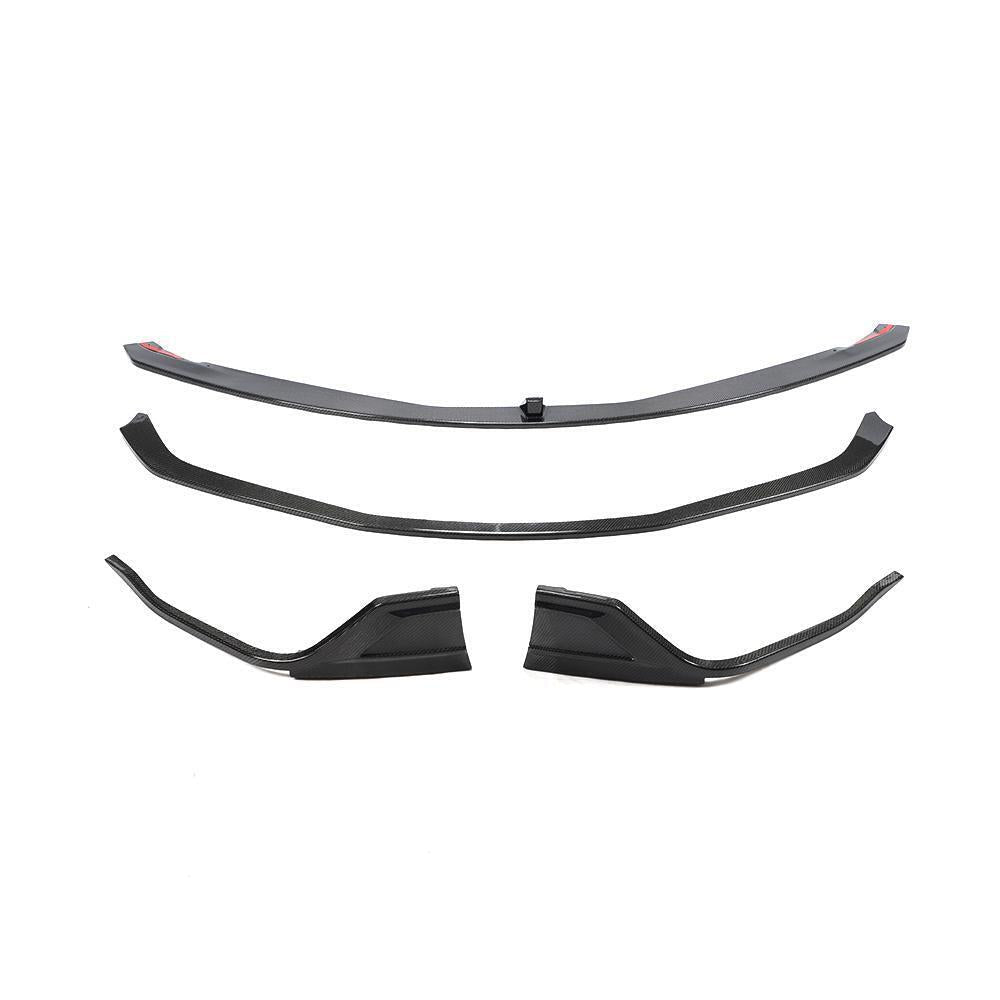 TOYOTA GR SUPRA A90 PRE - PREG CARBON FIBRE FRONT SPLITTER (2019+) - AutoTailor