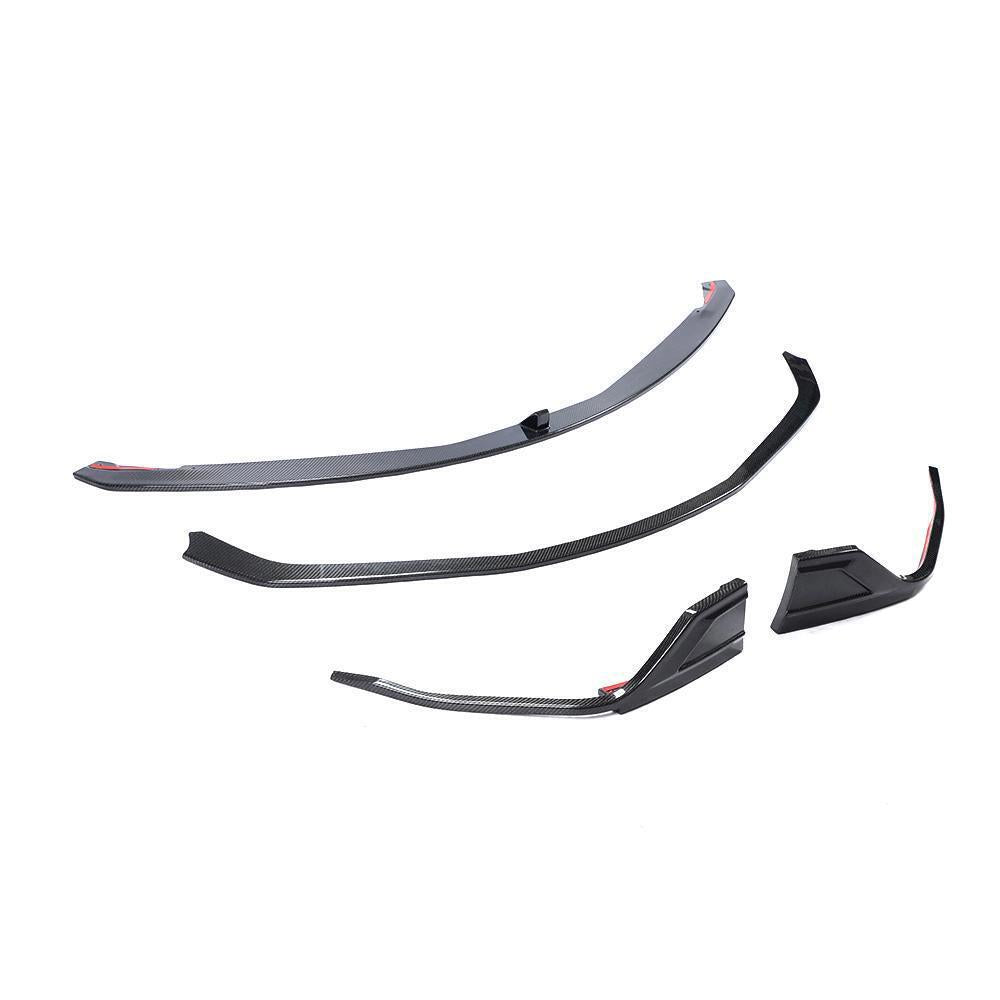 TOYOTA GR SUPRA A90 PRE - PREG CARBON FIBRE FRONT SPLITTER (2019+) - AutoTailor
